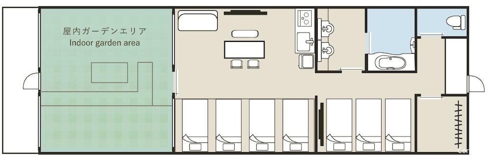 グランドコモンズ 7ベッドルーム 禁煙 客室3 | RELAX HOTEL 高山ステーション
