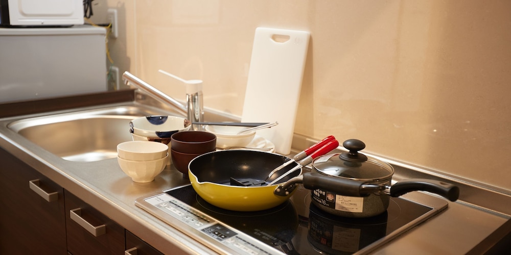 (コンドミニアムタイプ) ツインルーム A 専用キッチン0 | クリアスホテル壺川マルシェ