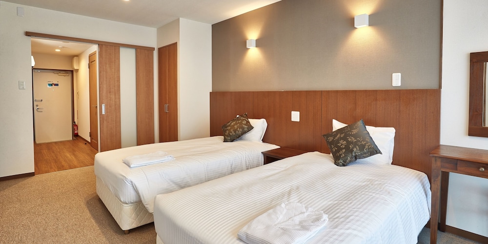 (コンドミニアムタイプ) ツインルーム A 客室3 | クリアスホテル壺川マルシェ