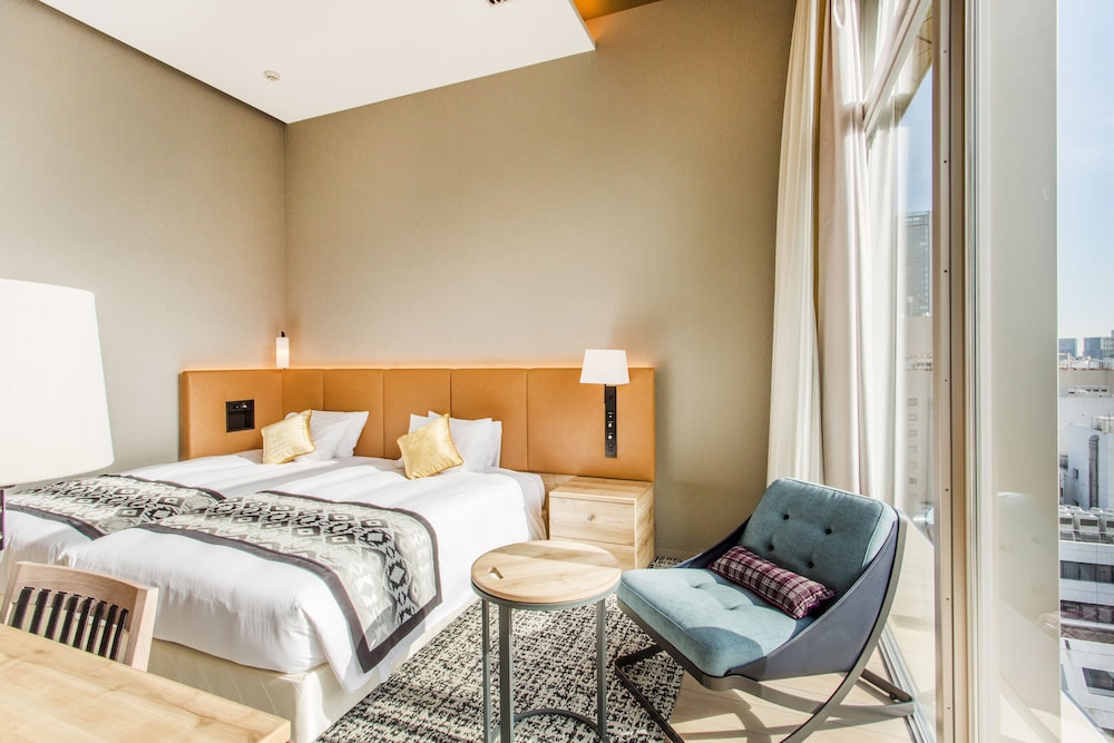 プレミア ツインルーム 禁煙 客室2 | ホテル ミュッセ 銀座 名鉄