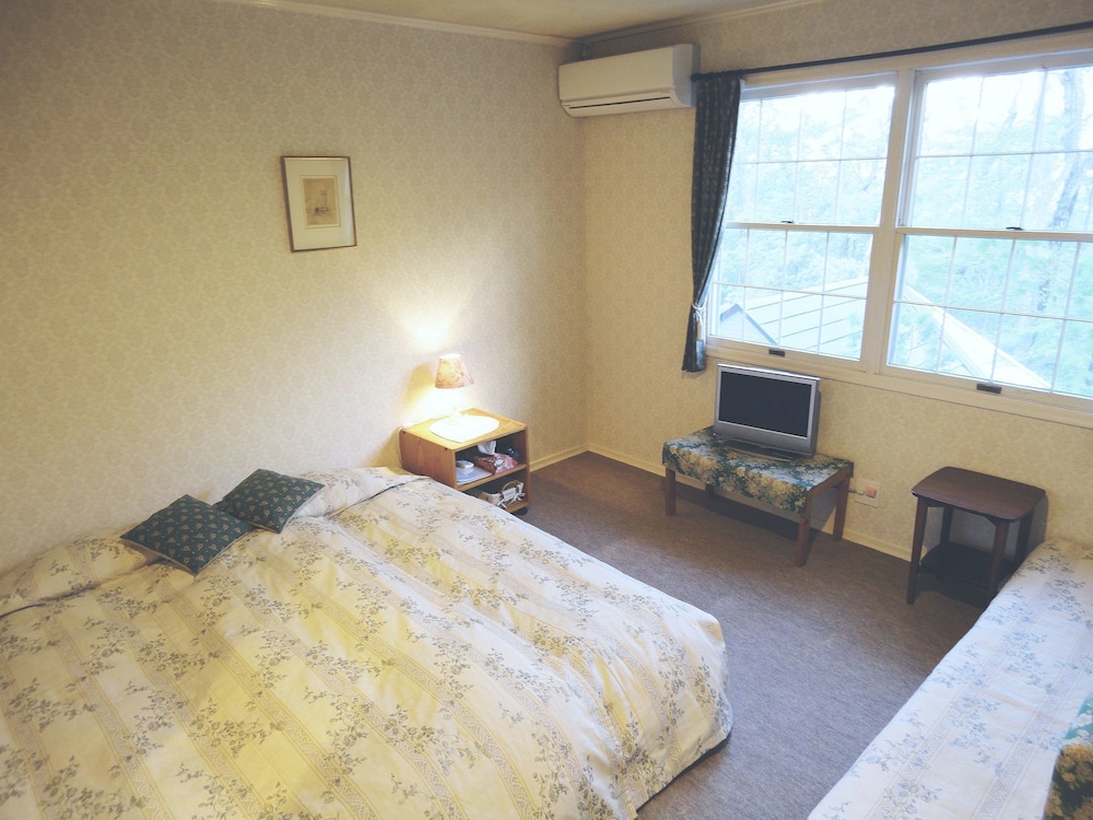 スタンダード ツインルーム 禁煙 マウンテンビュー 客室1 | ペンション アンティーク