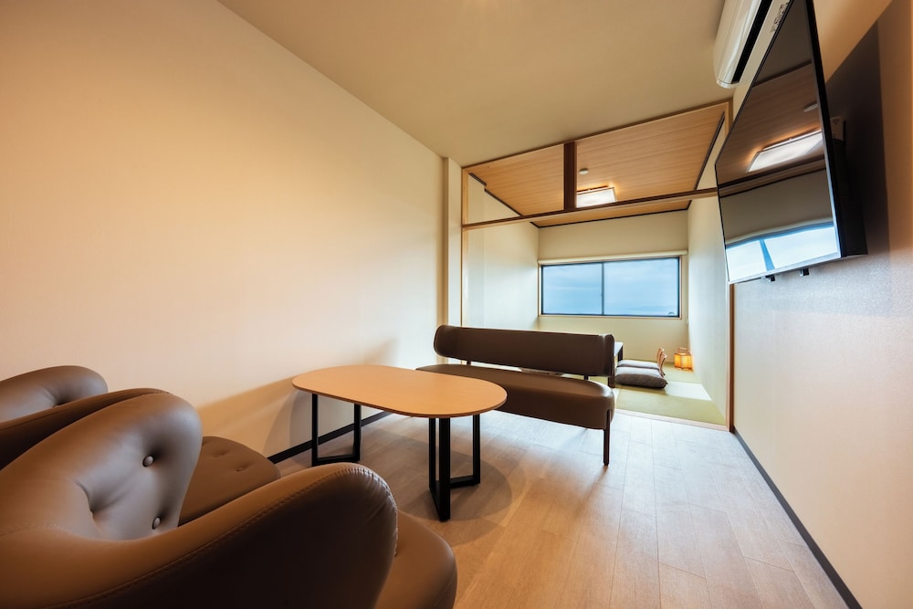 宙館·月の棟505/506 露天風呂付き和洋室 禁煙 鉄板焼 久住コース (夕食時間19:30) 客室5 | 山荘 神和苑