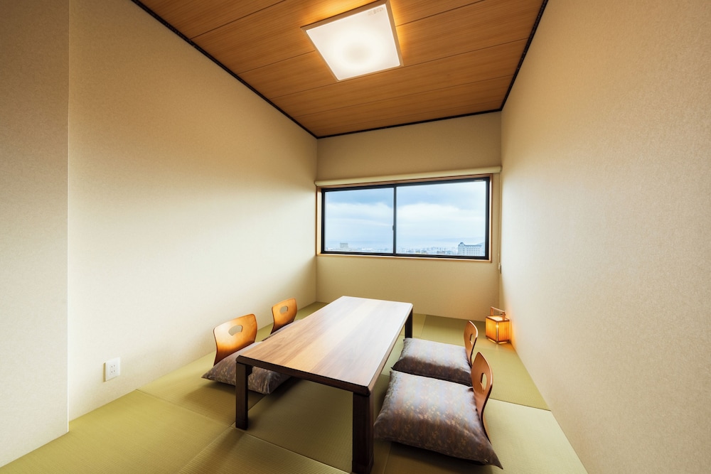 宙館·月の棟505/506 露天風呂付き和洋室 禁煙 鉄板焼 久住コース (夕食時間19:30) 客室6 | 山荘 神和苑