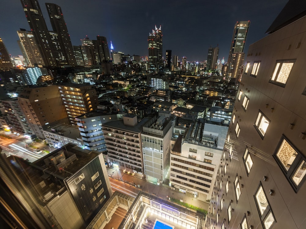 セミダブルルーム 禁煙 シティビュー 部屋からの景観0 | アパホテル&リゾート〈西新宿五丁目駅タワー〉