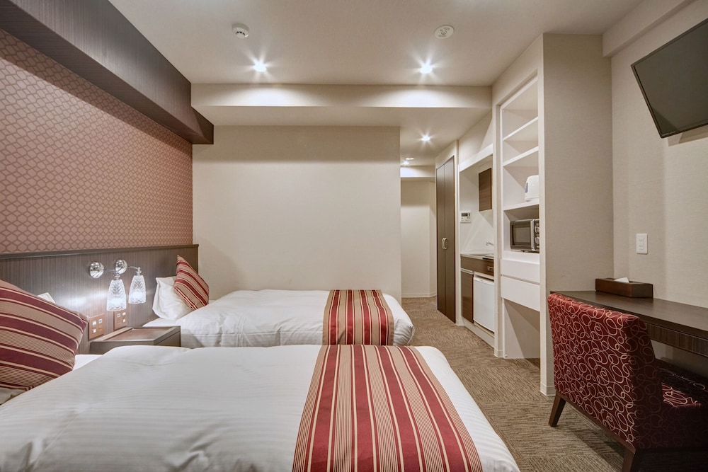 ツインルーム シングルベッド 2 台 禁煙 客室5 | ホテル アマテラス 縁