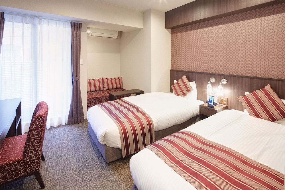 ツインルーム シングルベッド 2 台 禁煙 | ホテル アマテラス 縁