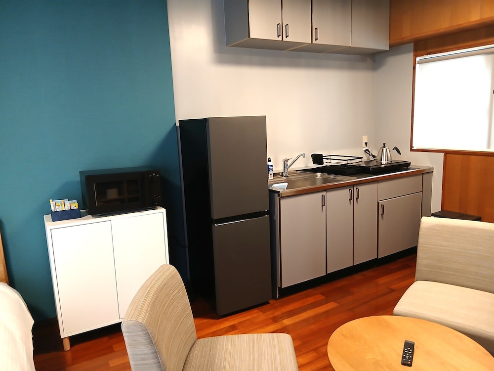 高層階ツインルーム 25平米 キッチン付き 禁煙 専用キッチン0 | 国際タウンズイン