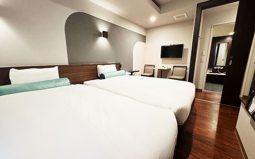 デラックス ツインルーム 禁煙 客室4 | RE HOTEL 谷町 9 丁目 Ⅱ