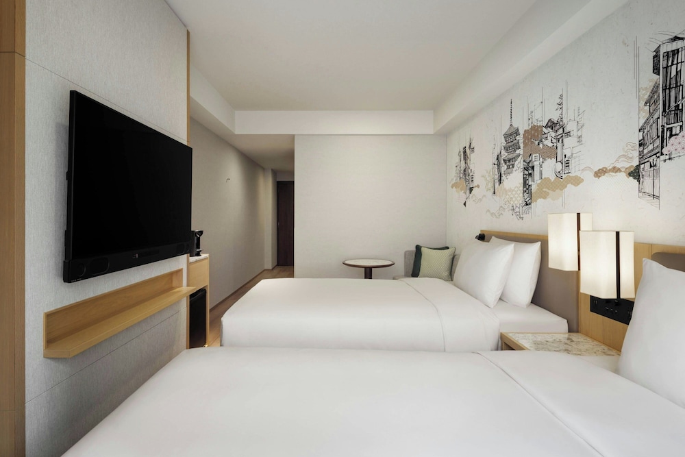 ラージャーゲストルーム, 2 ダブル 禁煙 客室5 | コートヤードバイマリオット京都四条烏丸