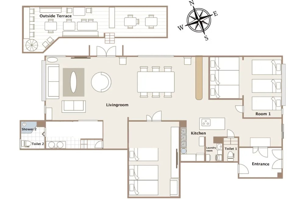 スタンダード コンドミニアム パーシャル オーシャン ビュー ビーチフロント 客室20 | アラハリゾート アラパナ