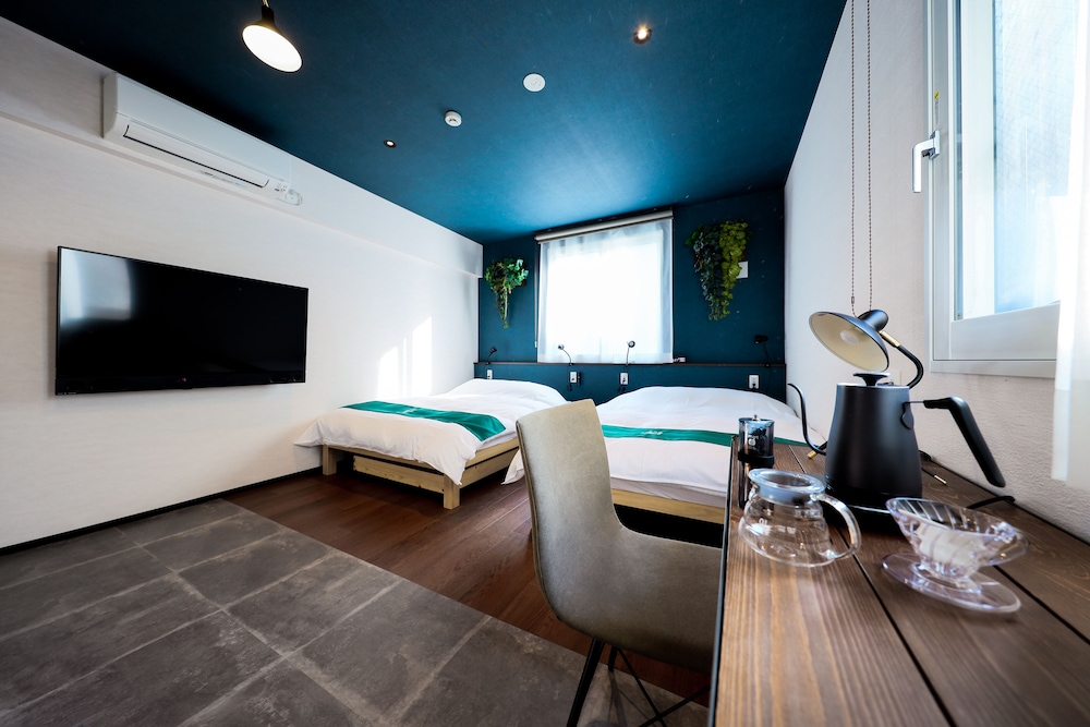 デラックス ツインルーム 簡易キッチン 客室11 | ホテル ポットマム