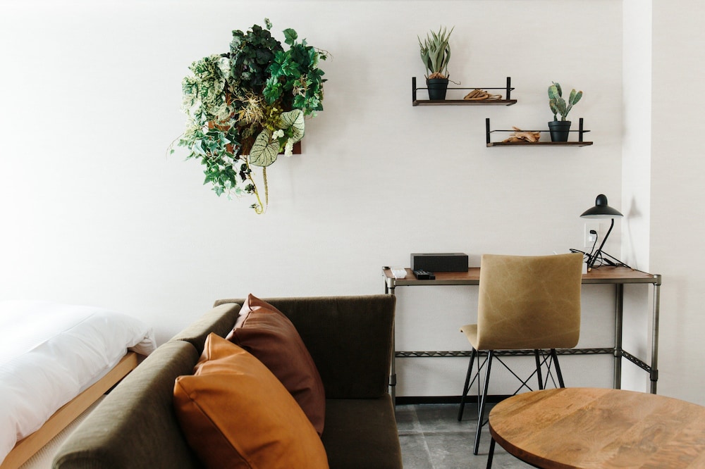 デラックス ツインルーム 簡易キッチン リビング エリア3 | ホテル ポットマム