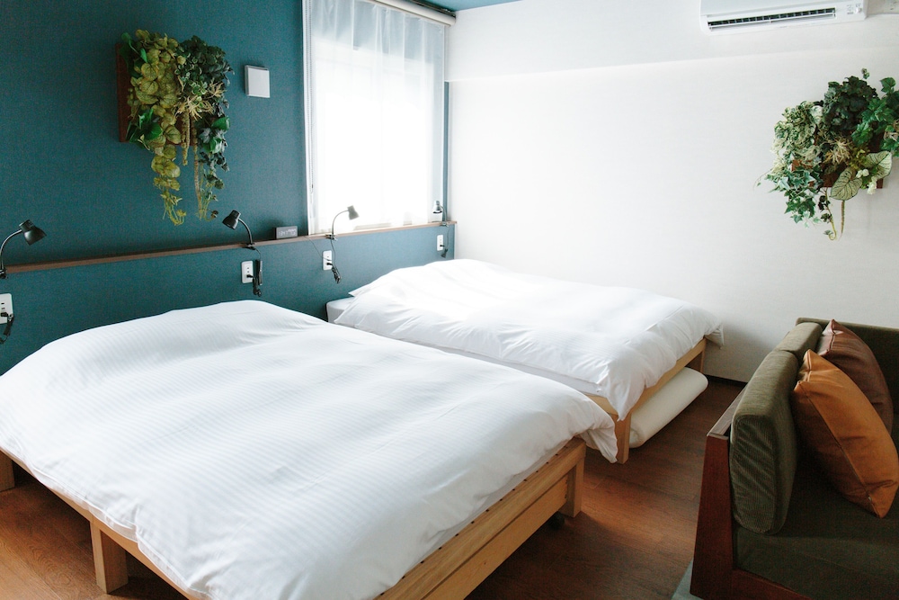 デラックス ツインルーム 簡易キッチン 客室8 | ホテル ポットマム