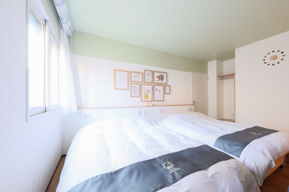 デラックス ツインルーム 簡易キッチン 客室15 | ホテル ポットマム