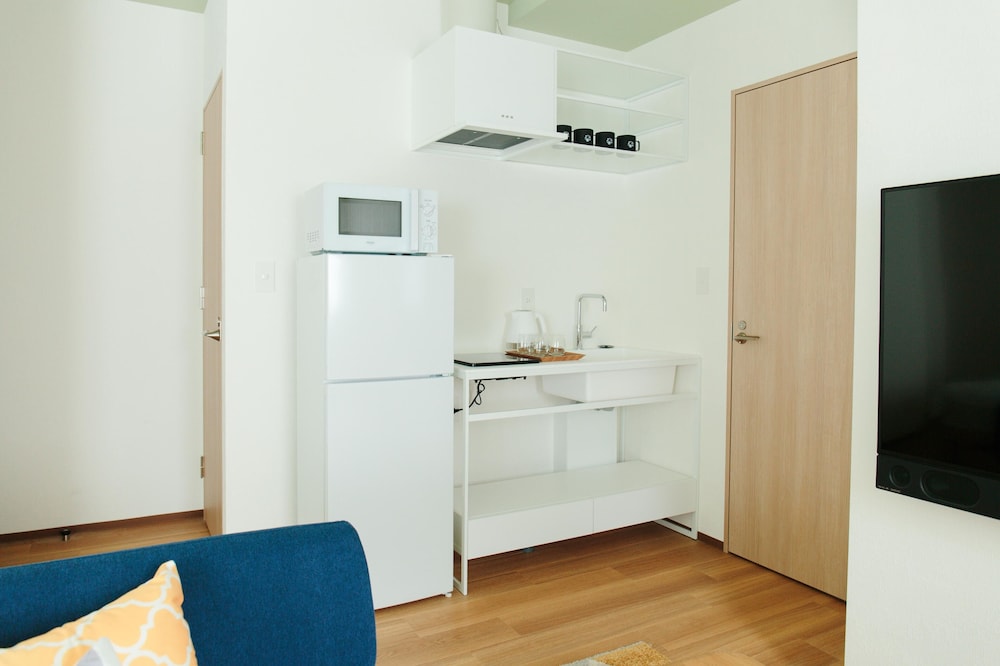 デラックス ツインルーム 簡易キッチン 専用簡易キッチン1 | ホテル ポットマム