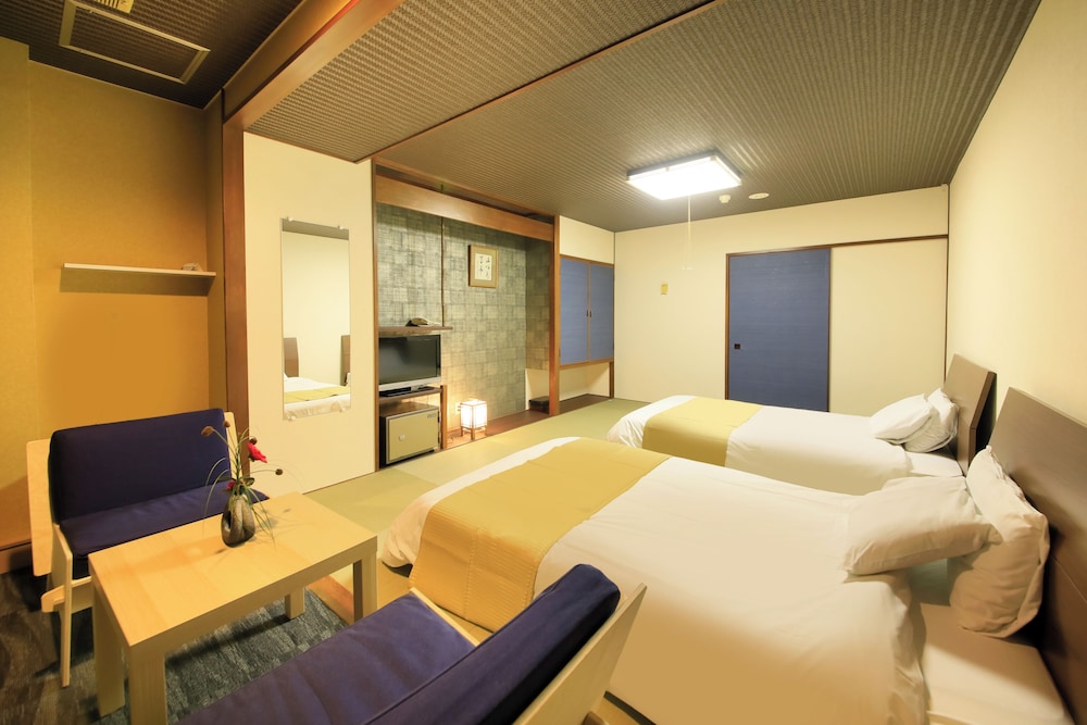 和室 ツインルーム (シングルベッド2台) 禁煙 客室4 | ゆとりろ洞爺湖