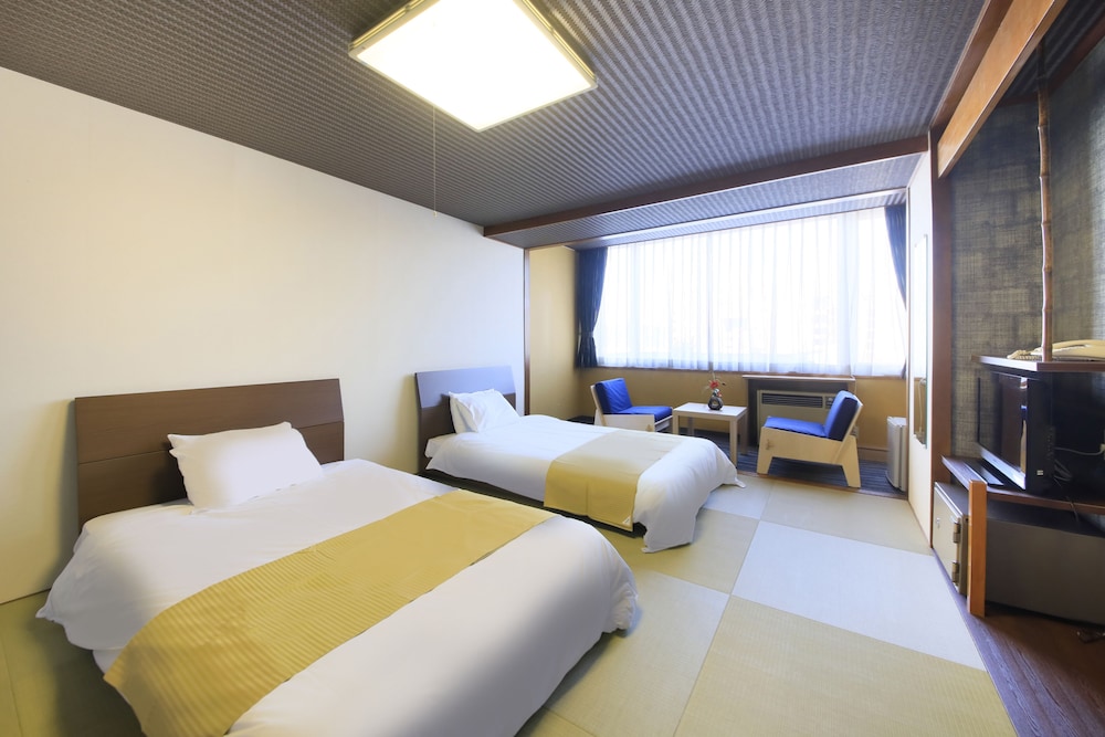 和室 ツインルーム (シングルベッド2台) 禁煙 客室1 | ゆとりろ洞爺湖