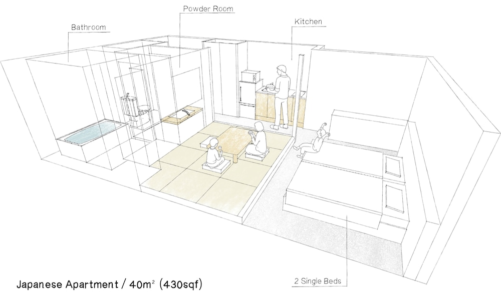 ジャパニーズアパートメント 客室5 | MIMARU東京 赤坂