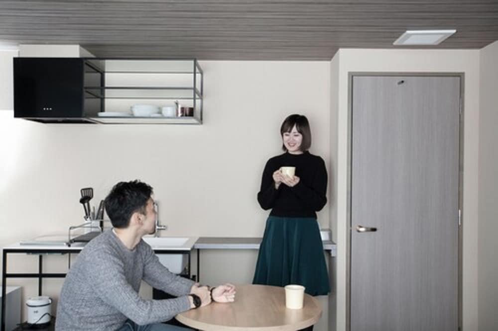 ラージツインルーム 禁煙 専用簡易キッチン0 | LINNAS Kanazawa