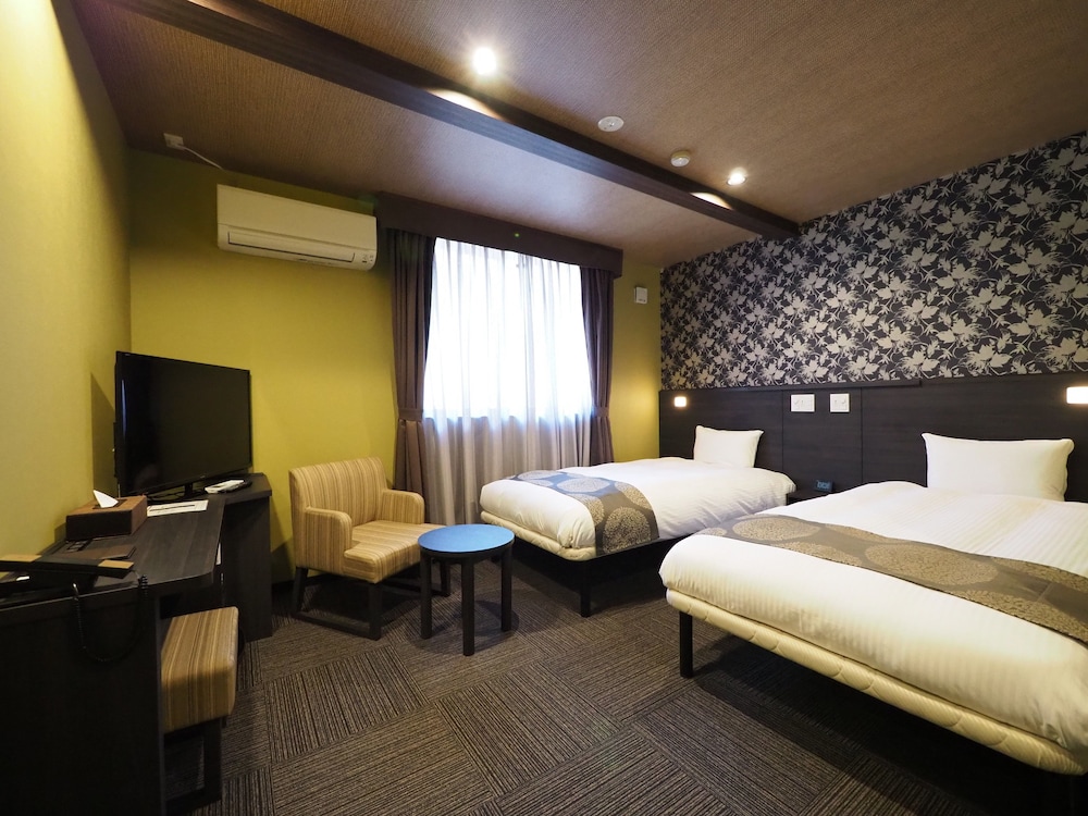 本館デラックスツインルーム 禁煙 | たびのホテル飛騨高山