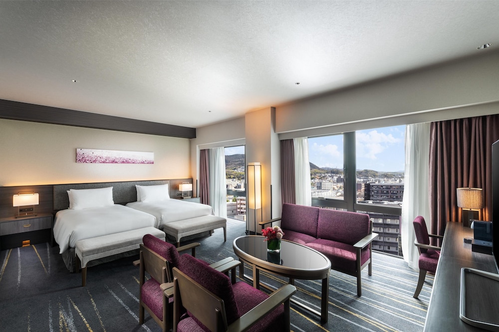 エグゼクティブ デラックスルーム シングルベッド2 台 客室1 | ダブルツリー by ヒルトン 京都駅