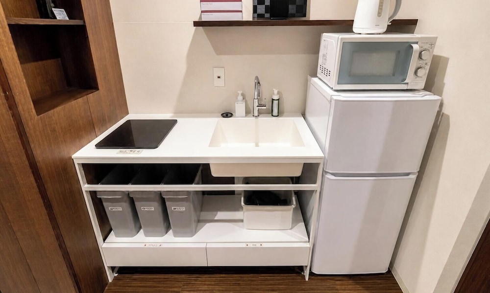 スタンダードツインルーム 専用簡易キッチン0 | IRORI 京都駅東本願寺前
