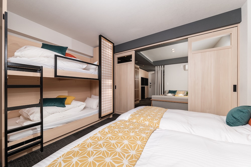 1ベッドルーム 二段ベッド付 | MIMARU京都 二条城