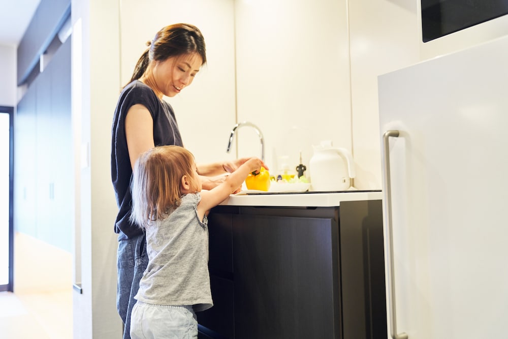 1ベッドルーム 二段ベッド付 専用キッチン4 | MIMARU京都 二条城