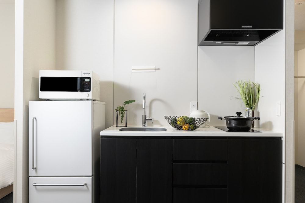 1ベッドルーム 二段ベッド付 専用キッチン3 | MIMARU京都 二条城