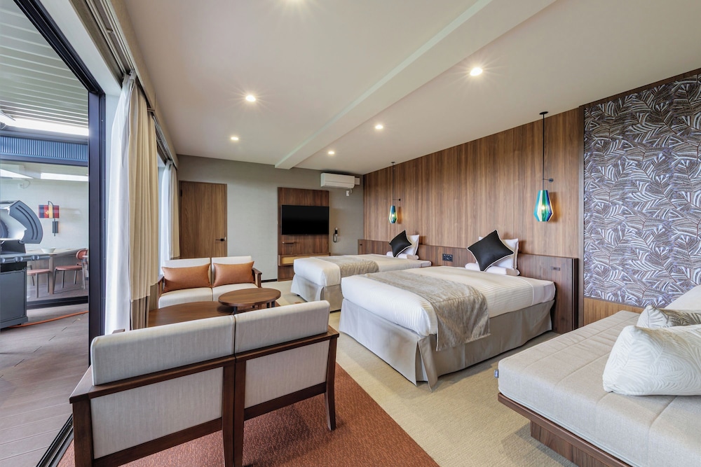 ガーデンヴィラ（バス付 / サウナ付き）禁煙 客室3 | 亀の井ホテル 九十九里