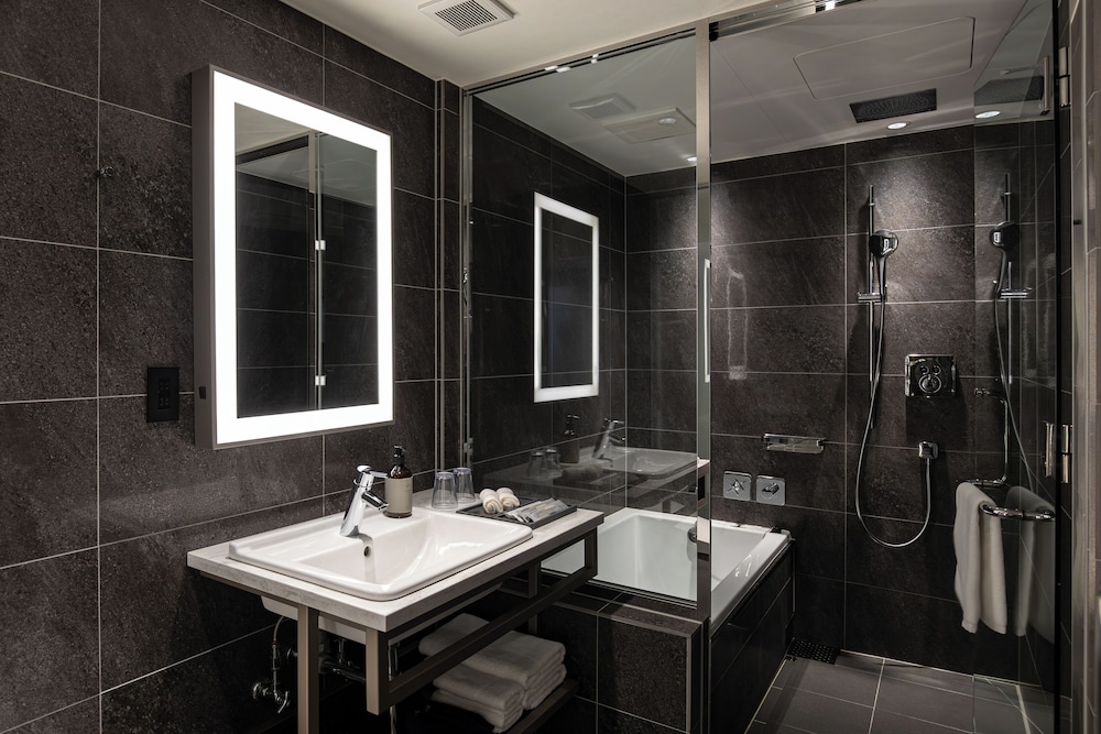 デラックス ダブルルーム クイーンベッド 1 台 禁煙 バスルーム3 | ホテルザフラッグ心斎橋