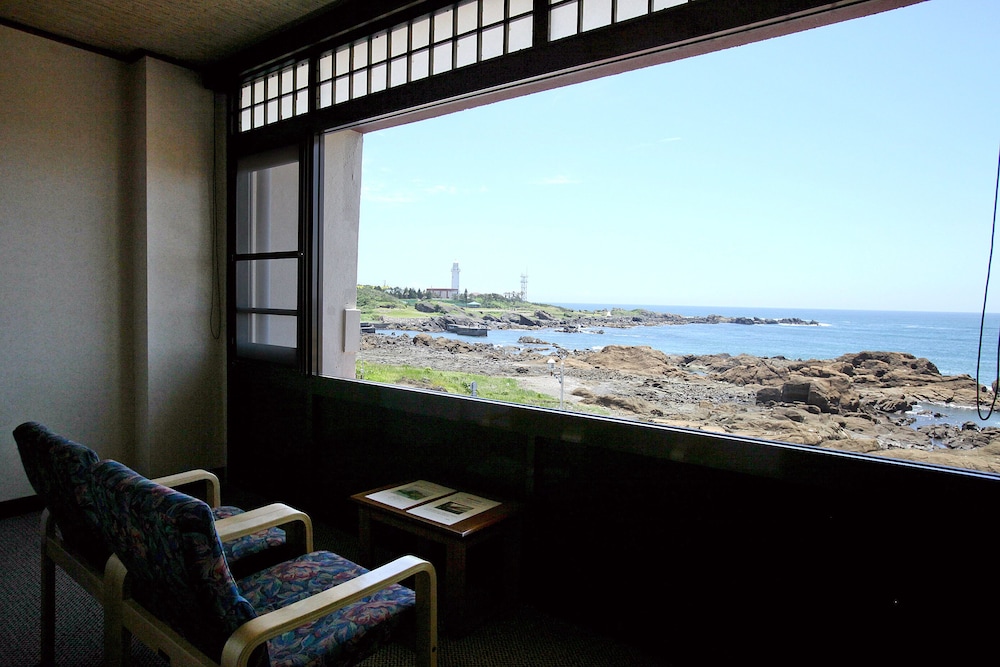 海一望客室（和室 3～4F） バルコニーからの眺望0 | 季粋の宿 紋屋