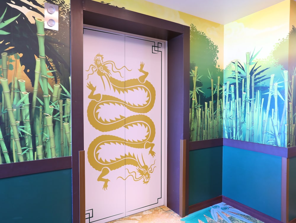 ニンジャゴー テーマ ビュー(4人部屋) フロアマップ0 | レゴランド ジャパン ホテル