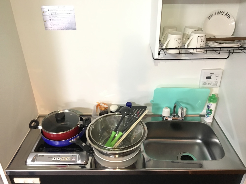 ツインルーム 専用キッチン0 | ザ ワンダー アット ステイ - 天下茶屋 -