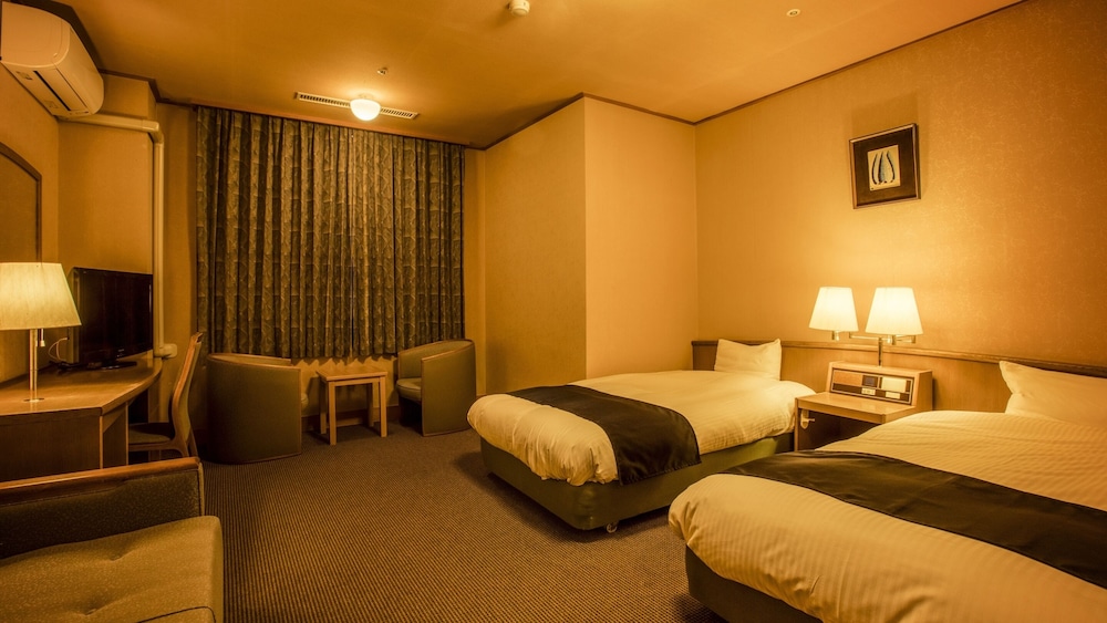 [禁煙] スタンダードツイン 内風呂あり | 大江戸温泉物語 宇奈月グランドホテル