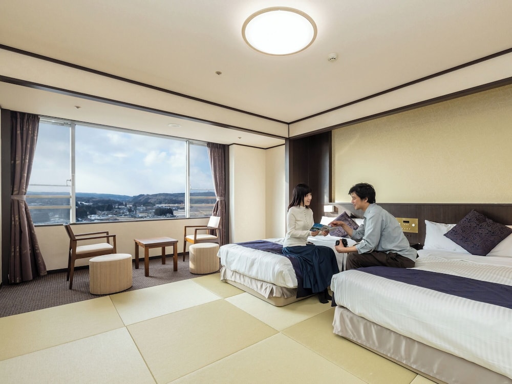 和室スーペリアツイン 禁煙 客室3 | 亀の井ホテル 一関