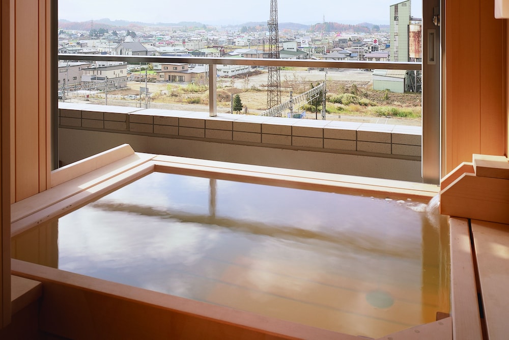 個室露天風呂付客室 禁煙 バスルーム0 | ホテルプラザアネックス横手