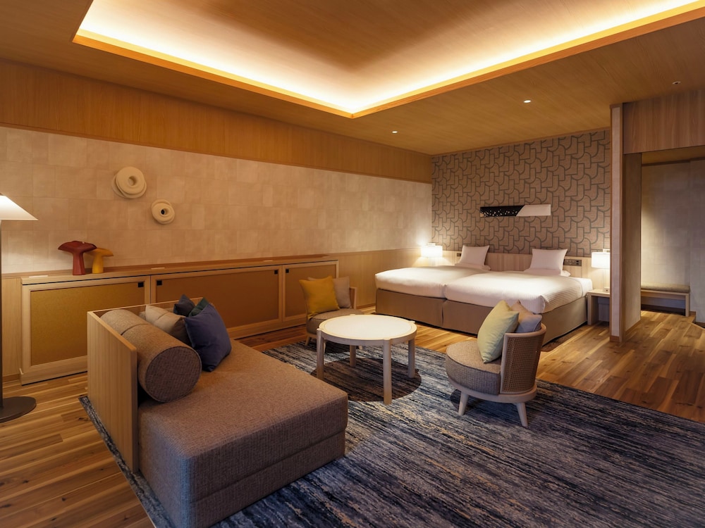 プレミアムルーム（温泉半露天風呂付）禁煙 客室1 | 亀の井ホテル 赤穂