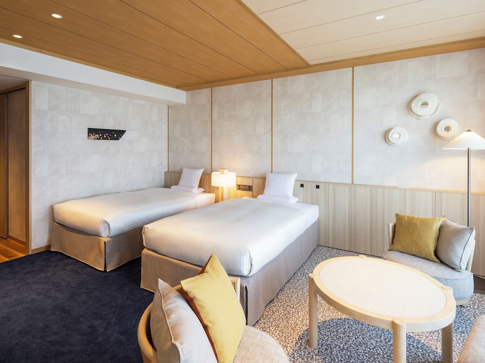 [オーシャンビュー] スーペリアツイン（シャワーブース付）（禁煙） 客室1 | 亀の井ホテル 赤穂