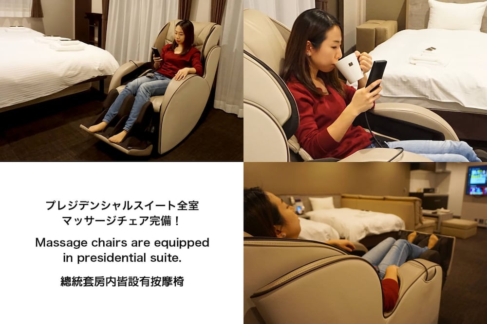 Presidential Room (Free check-in after 5pm) - Non-smoking 客室の設備とサービス1 | INOVA 金沢駅前ホテルsuite