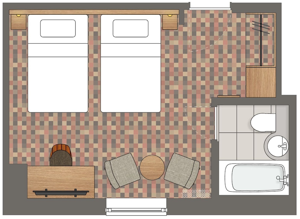 ツインルーム　禁煙　2名利用 客室2 | JR 東日本ホテルメッツ 高円寺