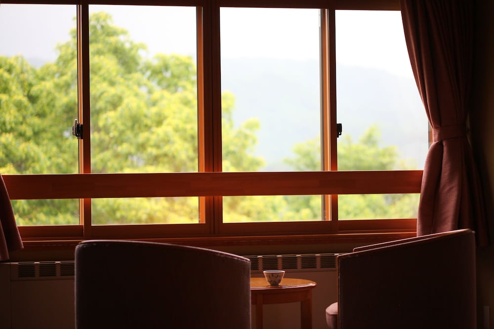 和洋室 スーペリアルーム 共用バスルーム 部屋からの景観0 | ホテル東館