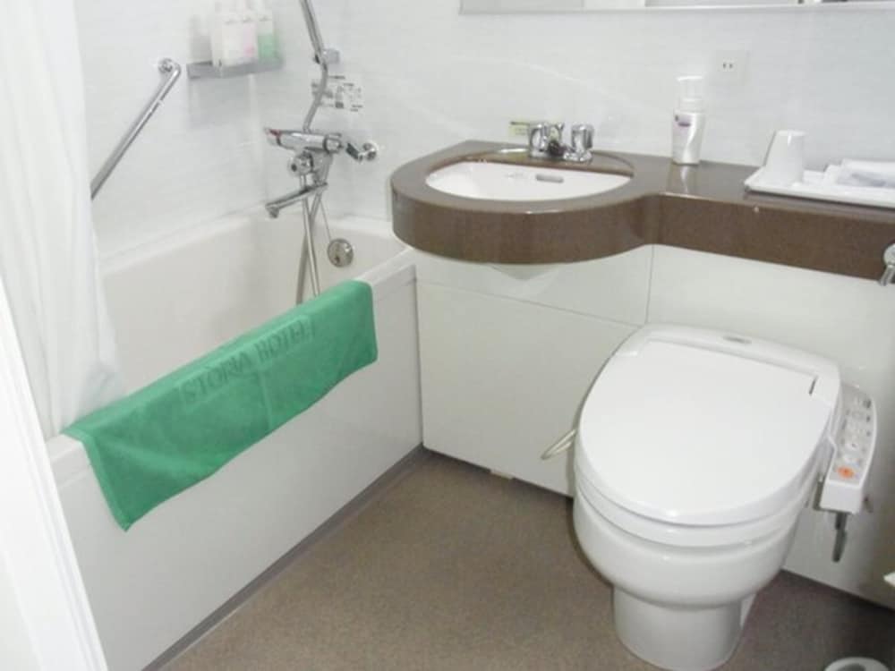 スタンダード シングルルーム 喫煙可 バスルーム0 | 白子 ストーリア ホテル