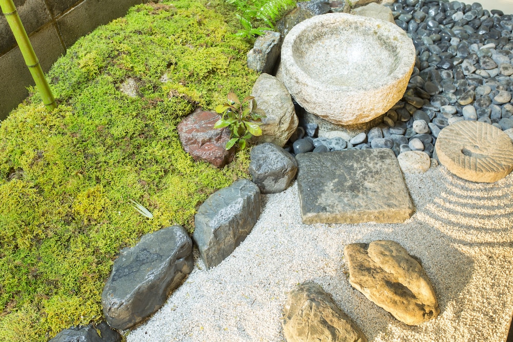 スーペリアツインルーム 庭付き 部屋からの景観0 | 枳殻の杜（Kikoku no mori）