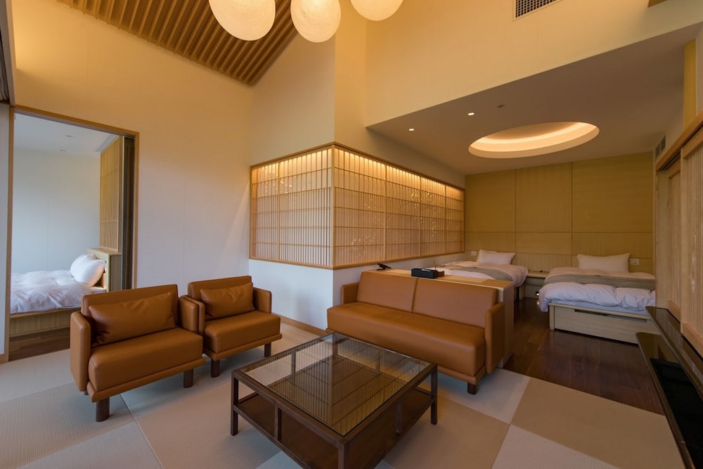 [温泉露天風呂付・別邸 鶯宿和洋室] (スイート) [禁煙] 客室1 | 奥日田温泉 うめひびき