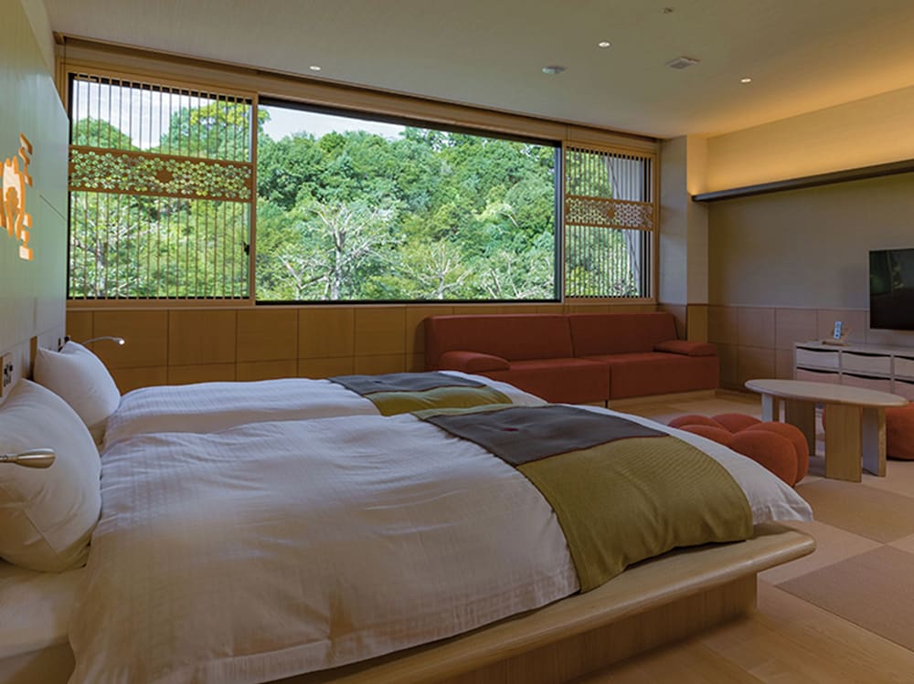 【シャワー付・本館和洋室】七折 グリーンパークビュー【禁煙】 | 奥日田温泉 うめひびき