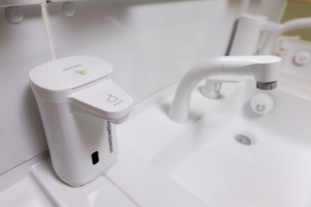 プライベート ツインルーム 共用バスルーム バスルームの設備2 | 成田参道ゲストハウス