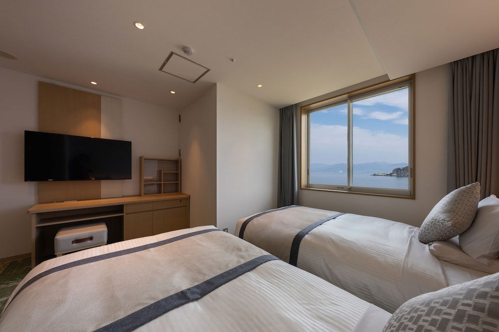 スーペリアツイン(バス付)禁煙 部屋からの景観0 | 亀の井ホテル 彦根