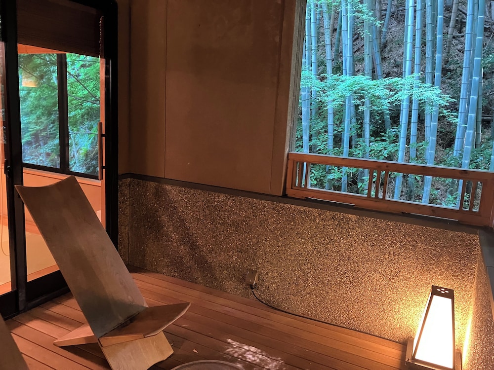 [別邸] 青天 ~ 滝見半露天プレミアム客室 - 和モダン 部屋からの景観0 | 淘心庵 米屋