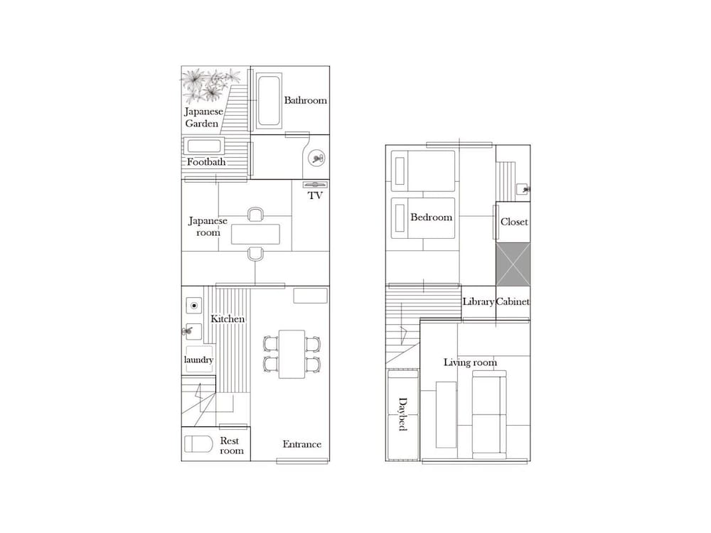ハウス 禁煙 フロアマップ0 | 八坂半